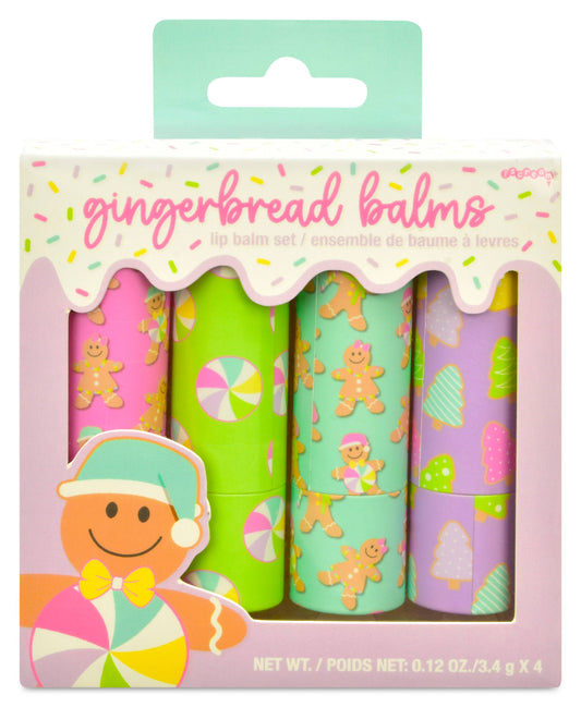 GINGERBREAD LIP BALM SET - Bella Boutique