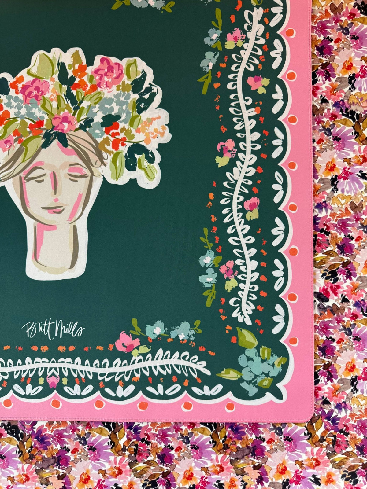 Reba Neoprene Mahjong Mat - Bella Boutique