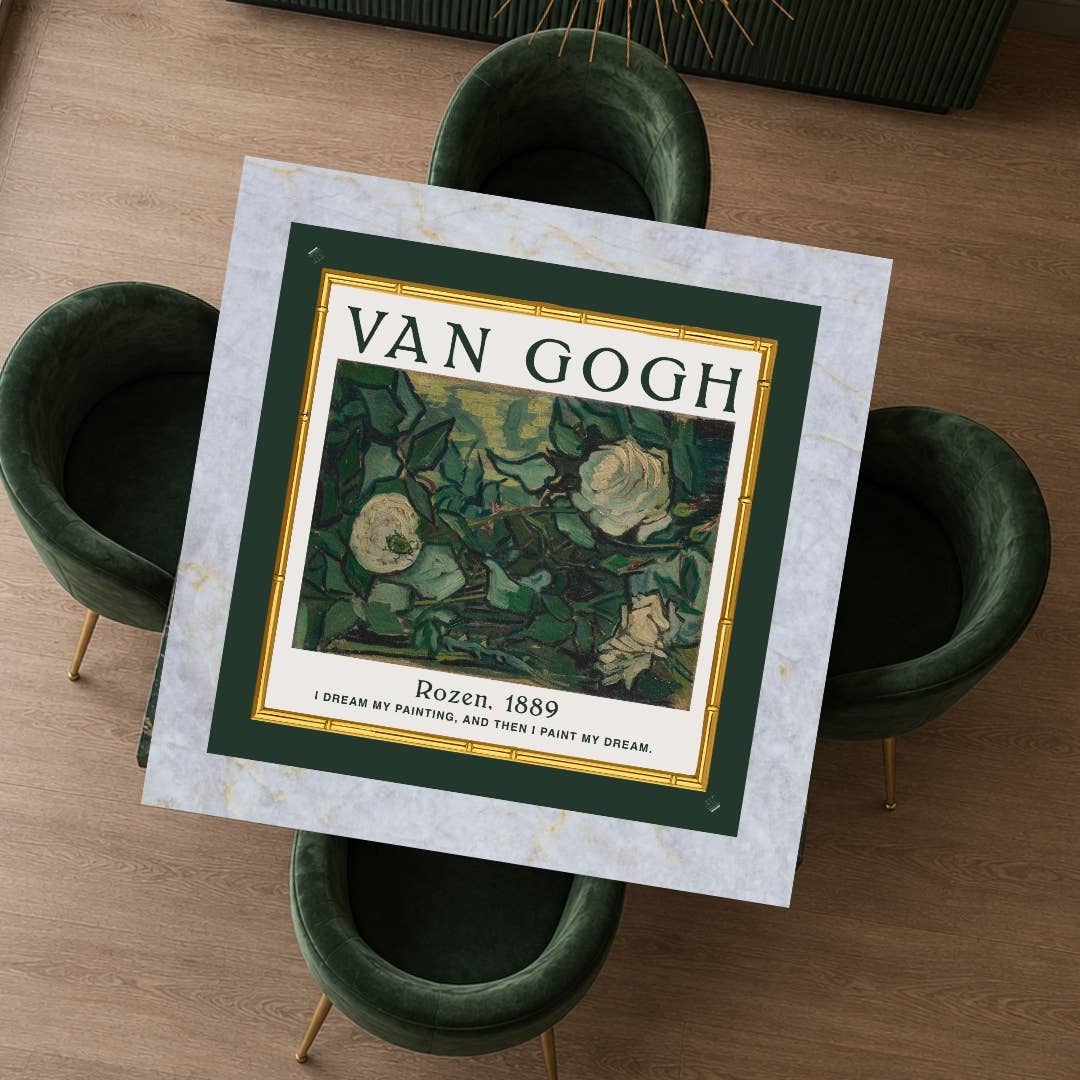 NEOPRENE Van Gogh Reversible Mahjong Mat – Starry Museum - Bella Boutique