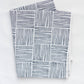 Table Throw - Striped, Midnight - Bella Boutique