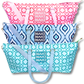 Premium Mahjong Tote Bag | Zipper, Perfect Width and Height | Carry All your Mah Jongg Accessories