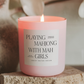 *EXCLUSIVE* Playing Mahjong with Mah Girls 15 oz Soy Candle - Bella Boutique
