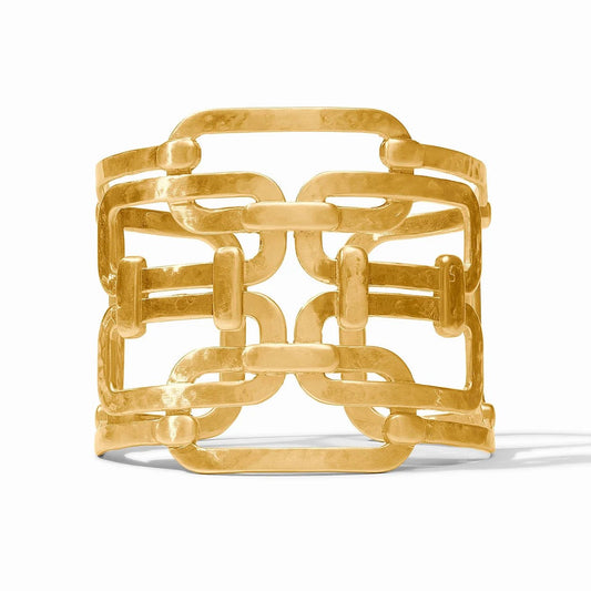 Sahara Statement Cuff-Gold OS - Bella Boutique
