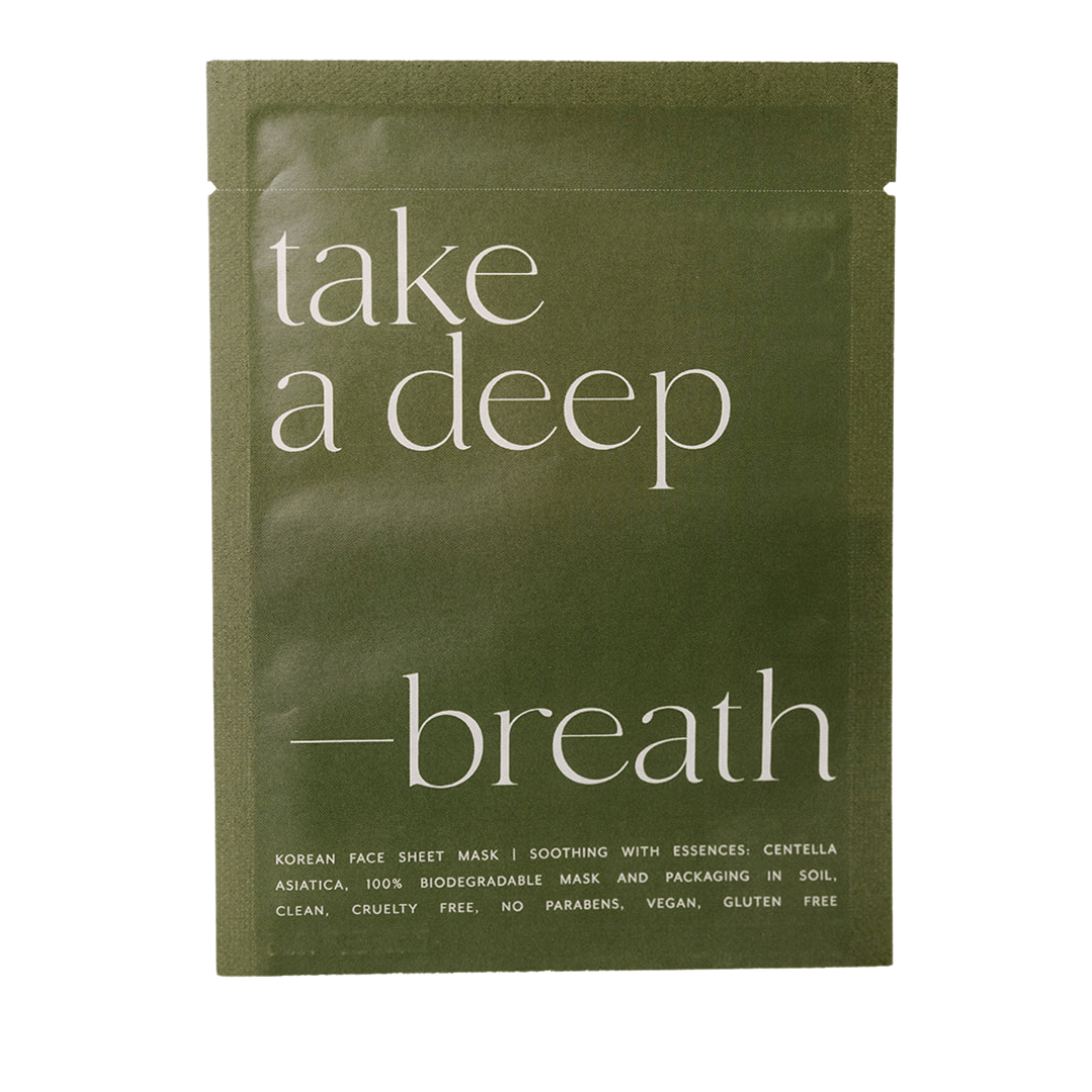 Korean Sheet Mask - Take a Deep Breath - Bella Boutique