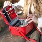 Crimson Jetsetter Train Case - Bella Boutique