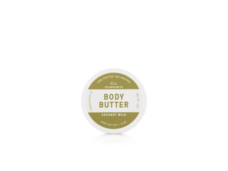 Travel Size Coconut Milk  Body Butter (2oz) - Bella Boutique