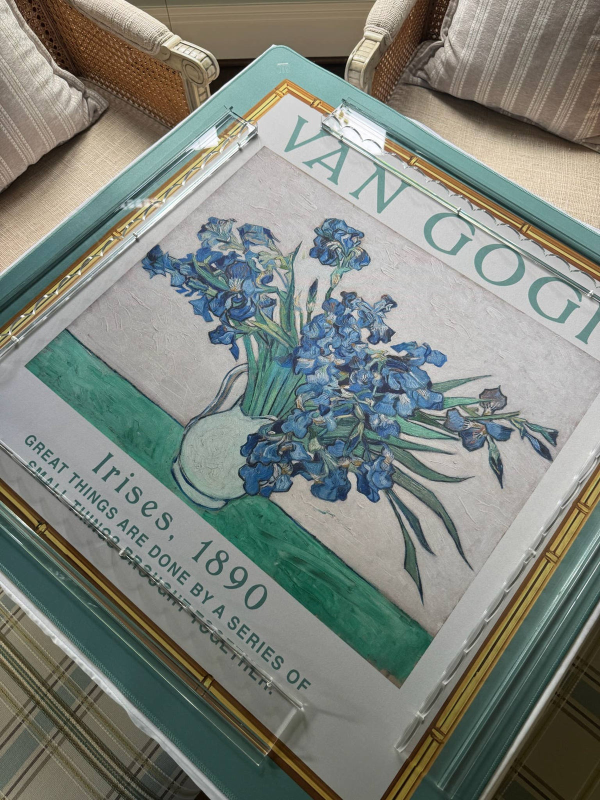 NEOPRENE Van Gogh Reversible Mahjong Mat – Starry Museum - Bella Boutique