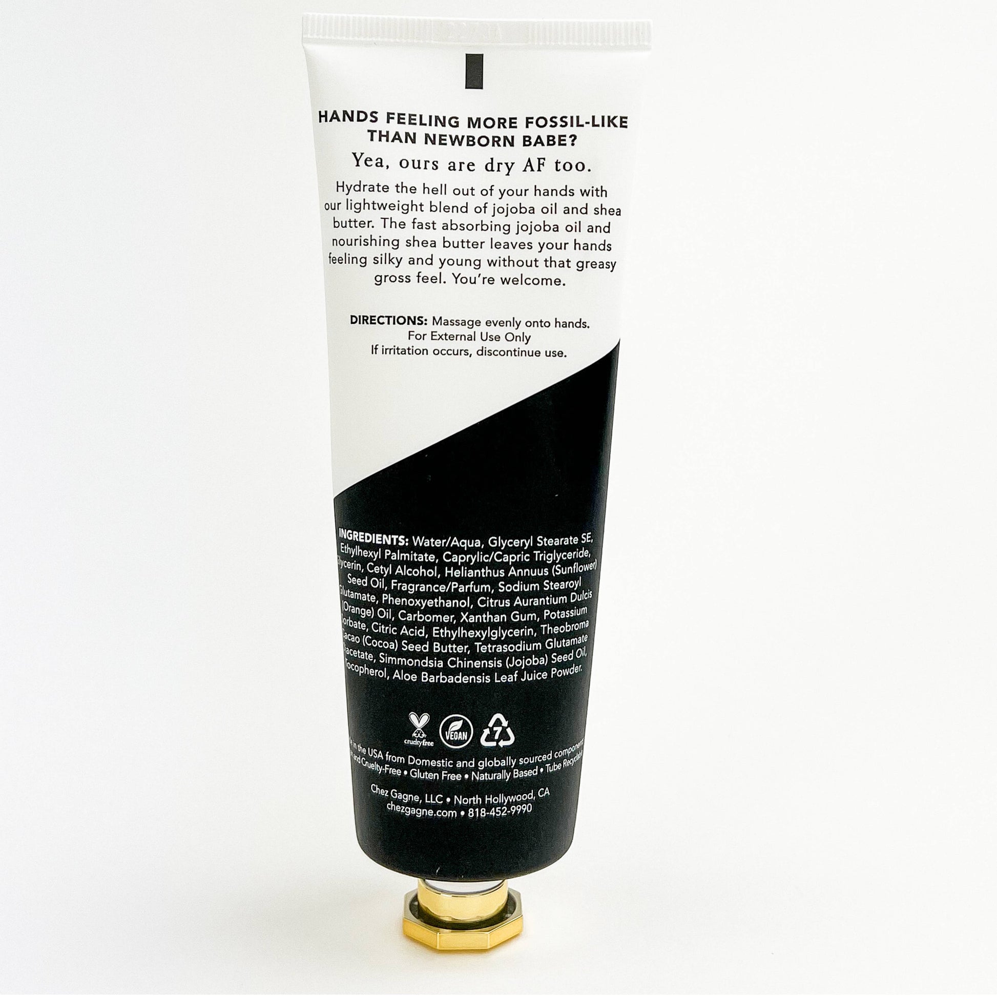 Anti-Granny Hands - Orange Vanilla - Clean + Vegan Hand Crème - 3.4oz - Bella Boutique