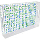 Blue & Green Mahjong Lucite Serving Tray - Bella Boutique