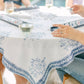 Table Throw - Lotus (Large), Uniform Blue & Navy - Bella Boutique