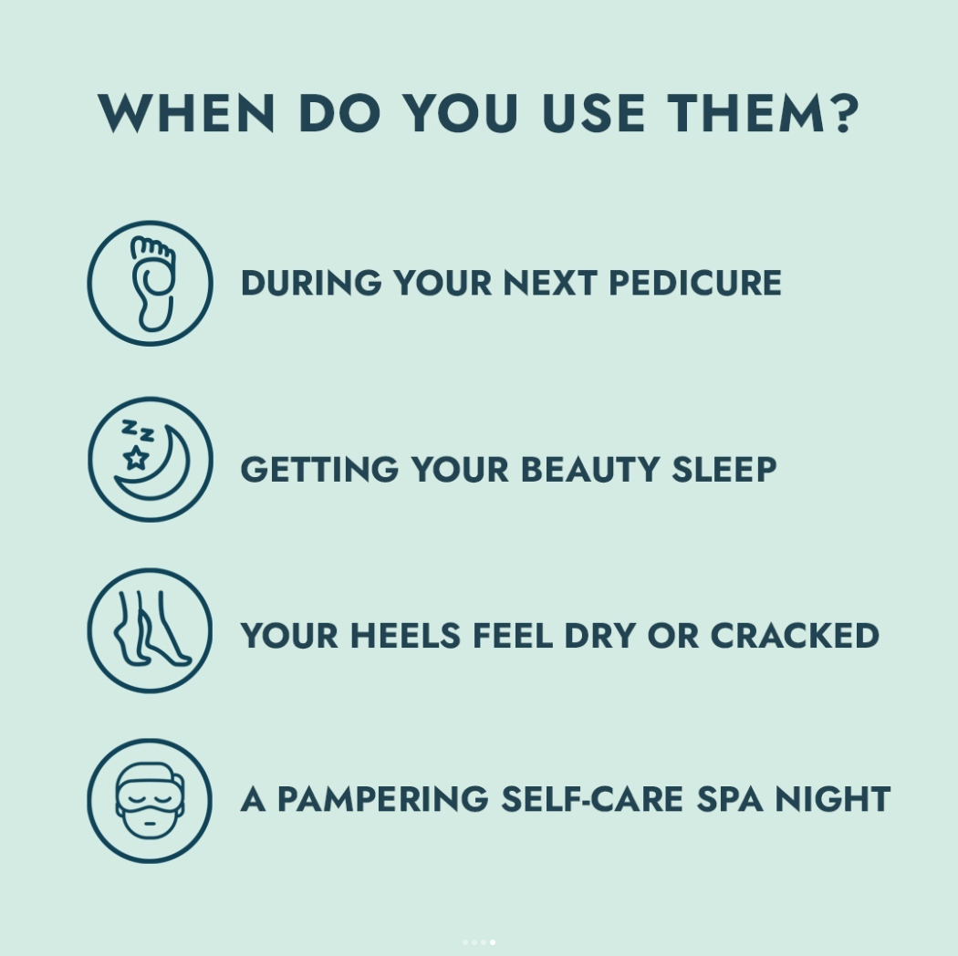 Moisturizing Heel Socks Retail - Pink - Bella Boutique