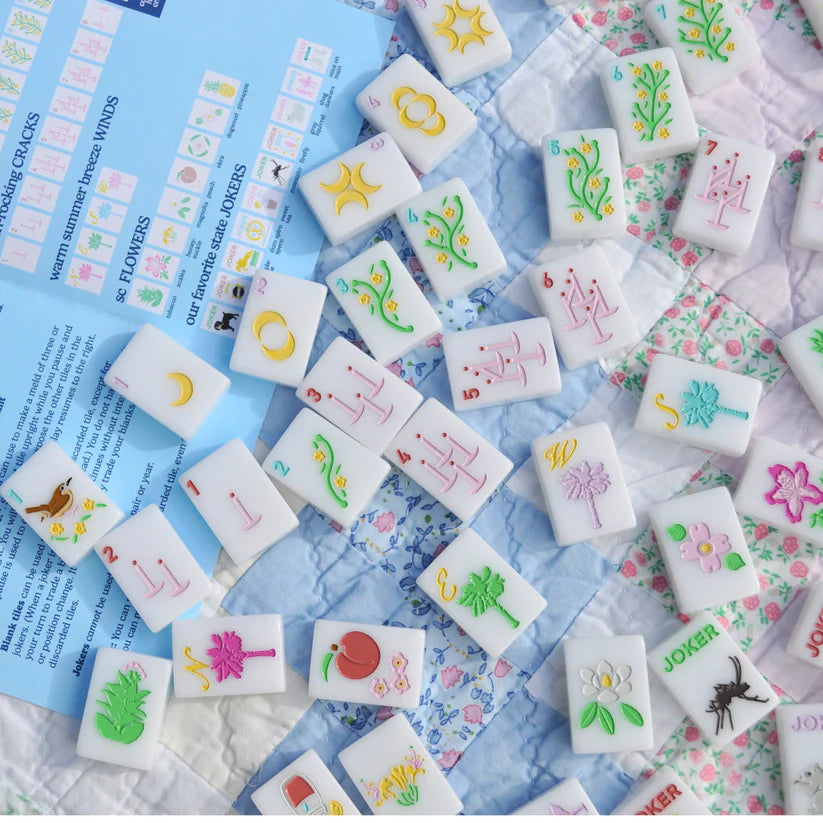 Palmetto Middle and Main Mahjong Tiles