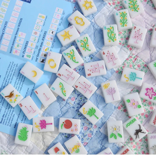 Palmetto Middle and Main Mahjong Tiles - Bella Boutique