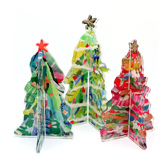3-D Adorned Christmas Tree Collection