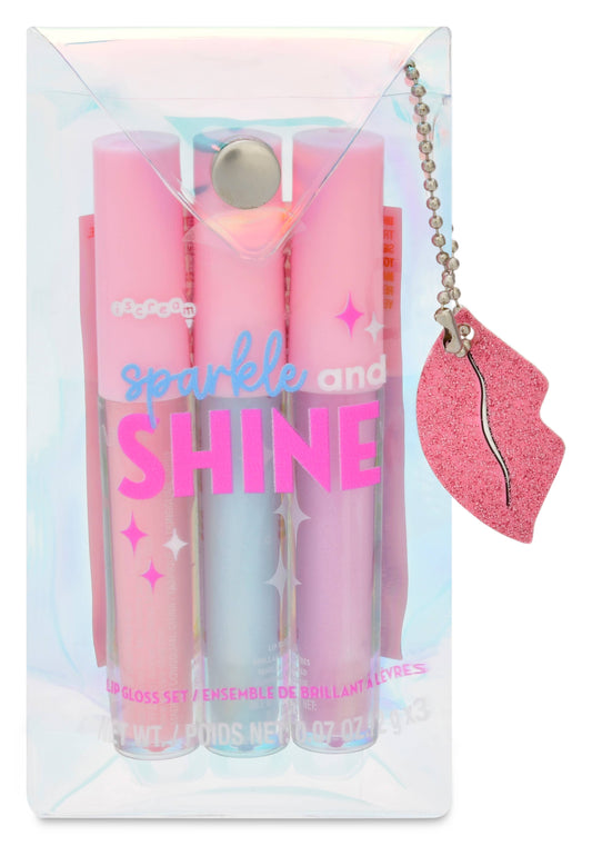 SPARKLE AND SHINE LIP GLOSS SET - Bella Boutique