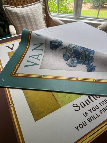 NEOPRENE Van Gogh Reversible Mahjong Mat – Starry Museum - Bella Boutique