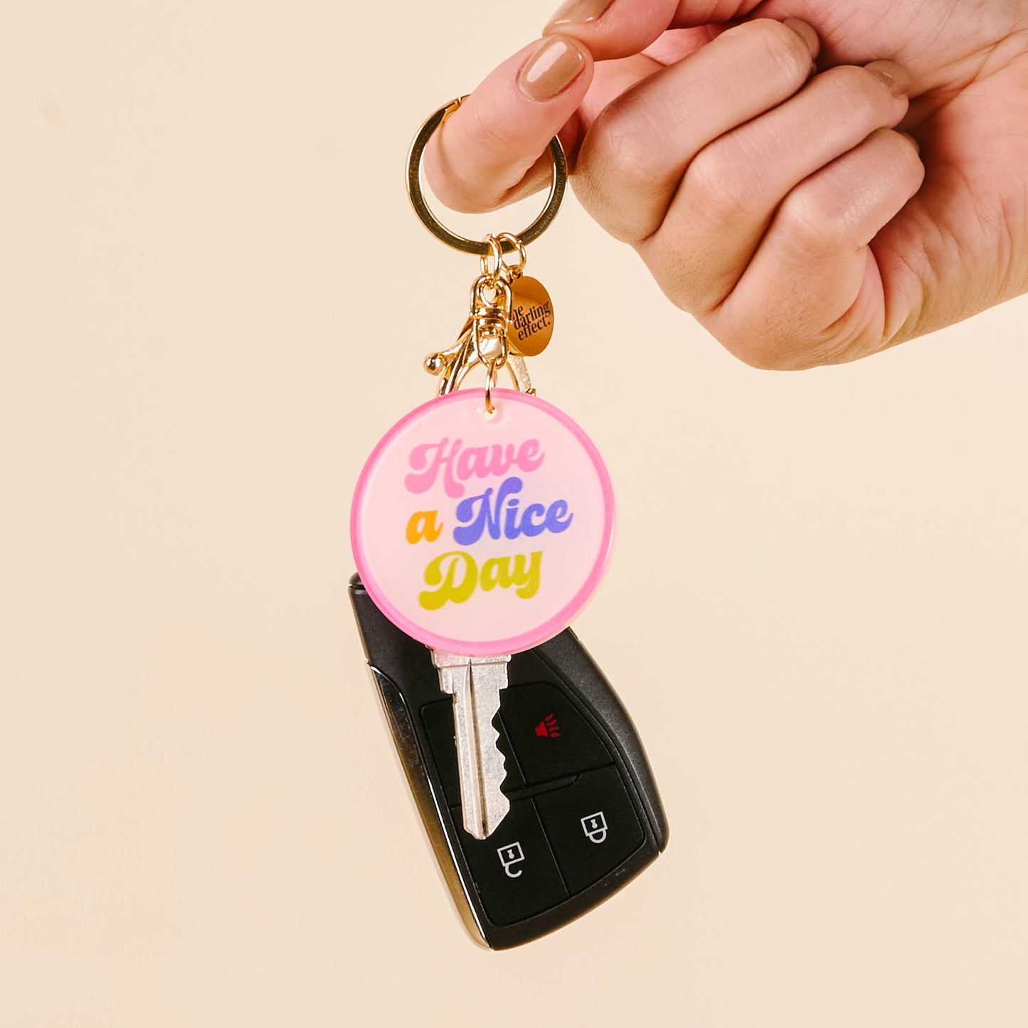 Acrylic Keychain-Have a Nice Day