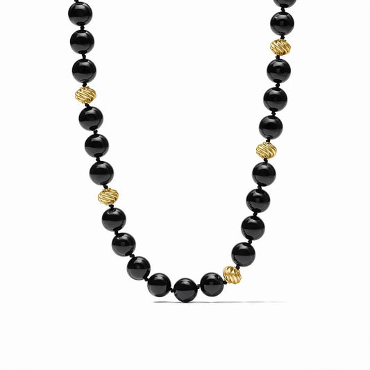 Ravello 5-in-1 Necklace Obsidian Black - Bella Boutique