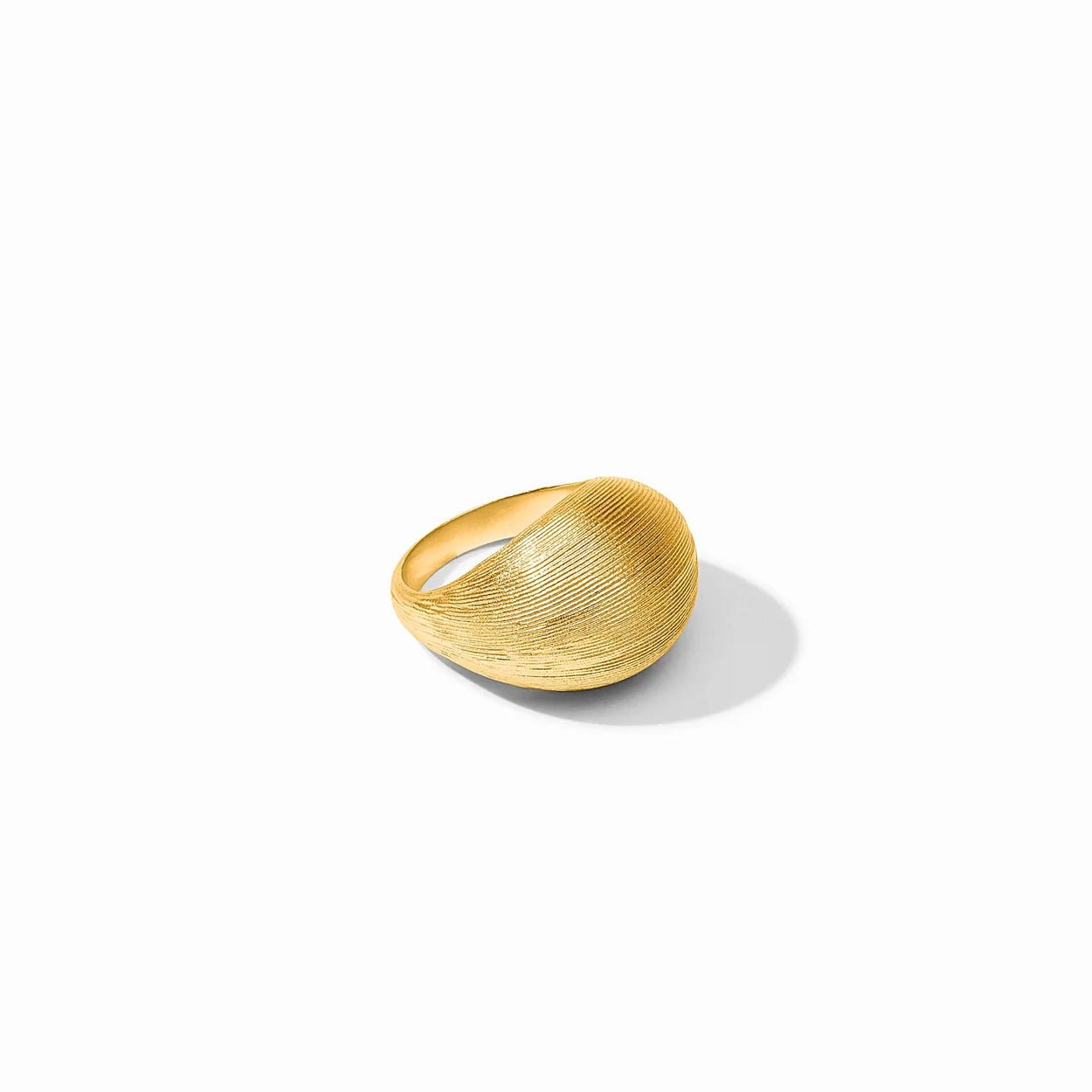 Cobblestone Bombe Ring Gold Size 8 - Bella Boutique