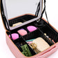 She's All That LED Makeup Case in Pink - Bella Boutique
