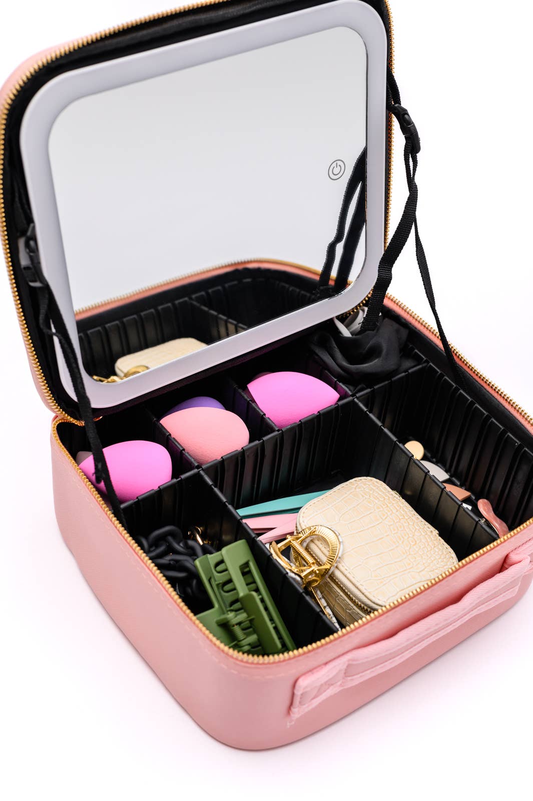 She's All That LED Makeup Case in Pink - Bella Boutique