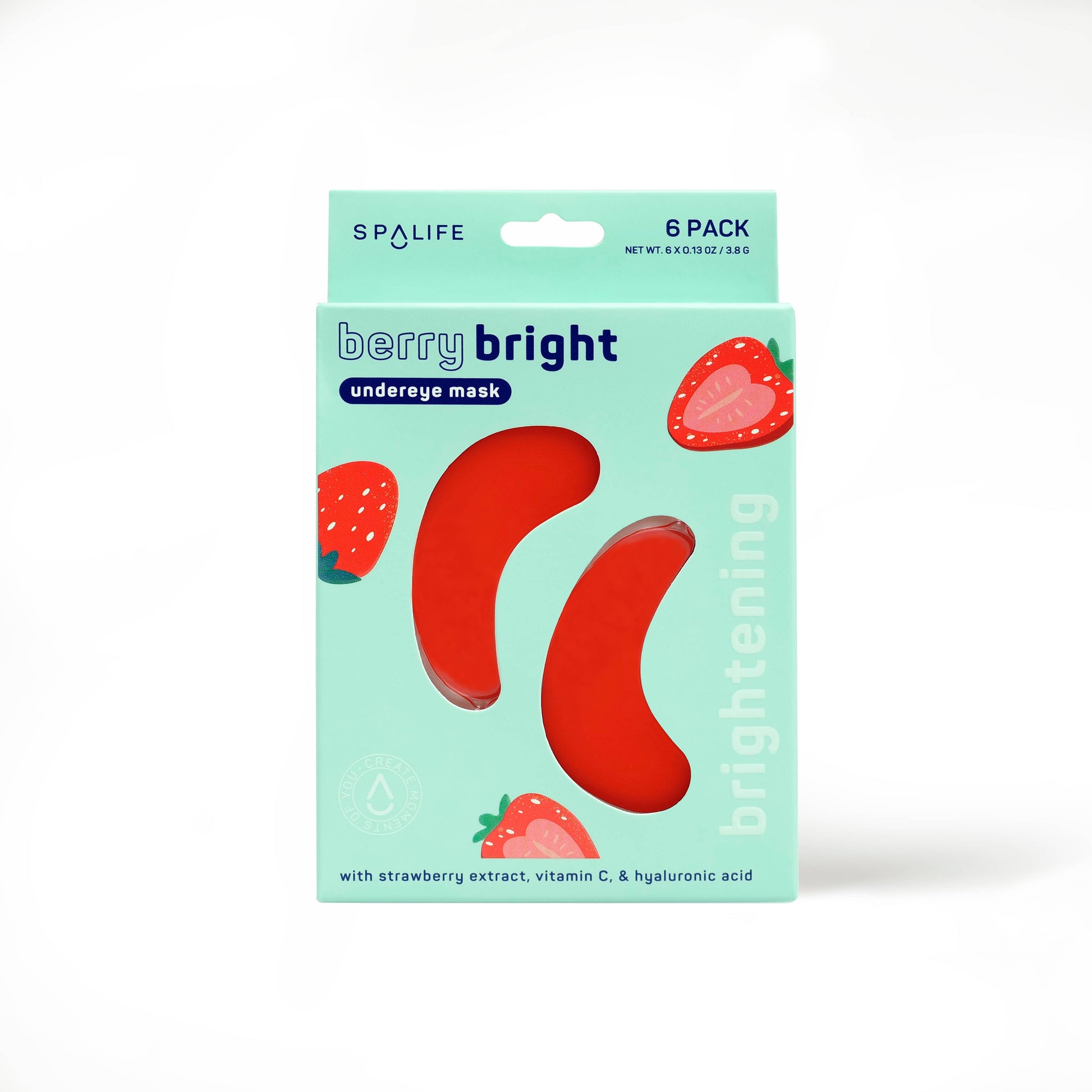 Berry Bright Brightening Undereye masks - 6 Pairs - Bella Boutique