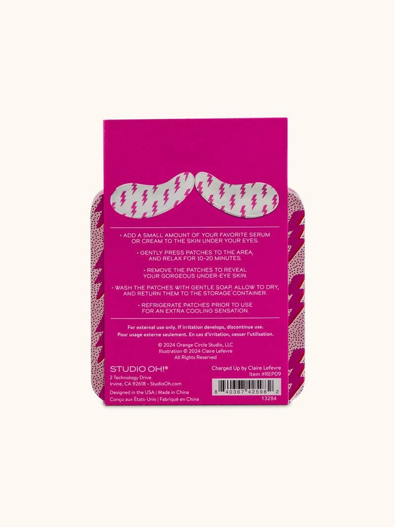 Charged Up Reusable Under-Eye Patches - Bella Boutique