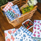 Tea Towel - Strawberry - Bella Boutique