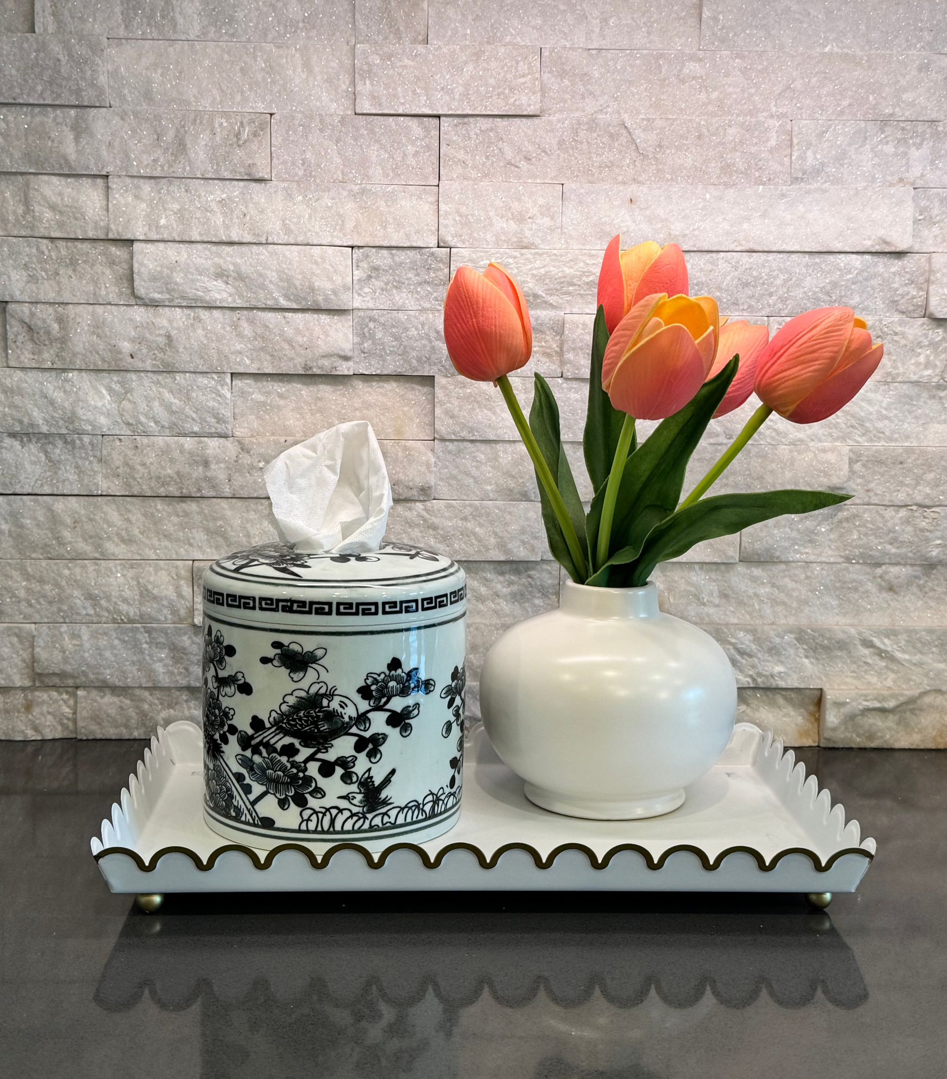 The Sylvie Tissue Vessel - Bella Boutique