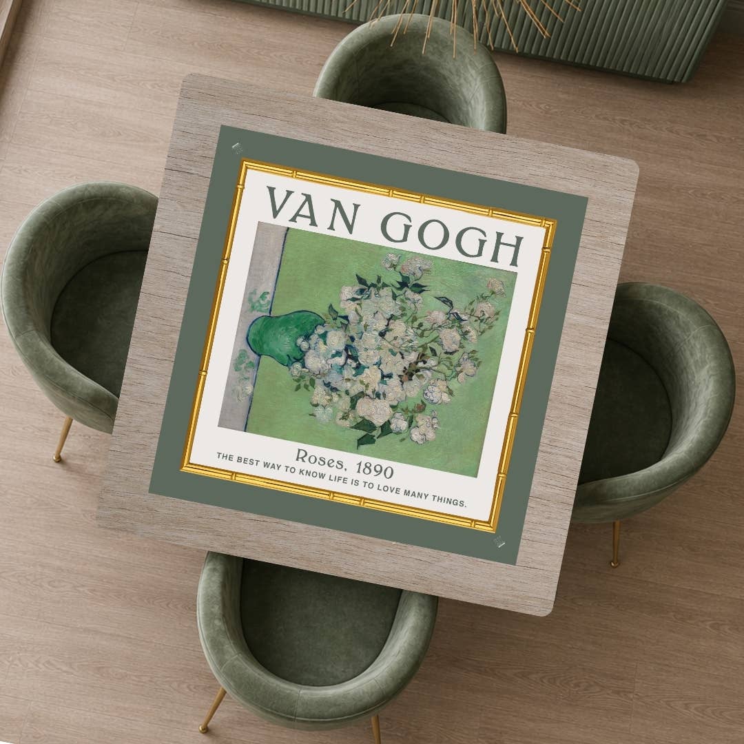 NEOPRENE Van Gogh Reversible Mahjong Mat – Starry Museum - Bella Boutique