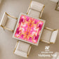 Golden Pink Mahjong Mat | Grand Marble [Non-Neoprene] - Bella Boutique