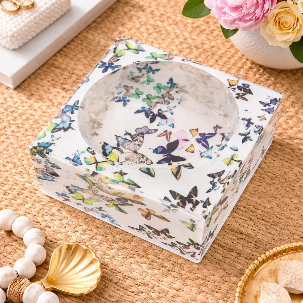 Petit Acrylic Bowl, Kaleidoscope  - Bella Boutique
