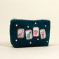 Mahjong Teddy Pouch - Bella Boutique