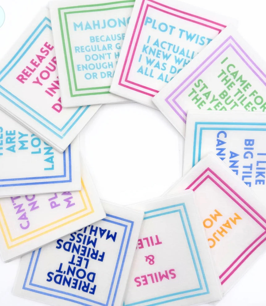 My Fair Mahjong Napkins