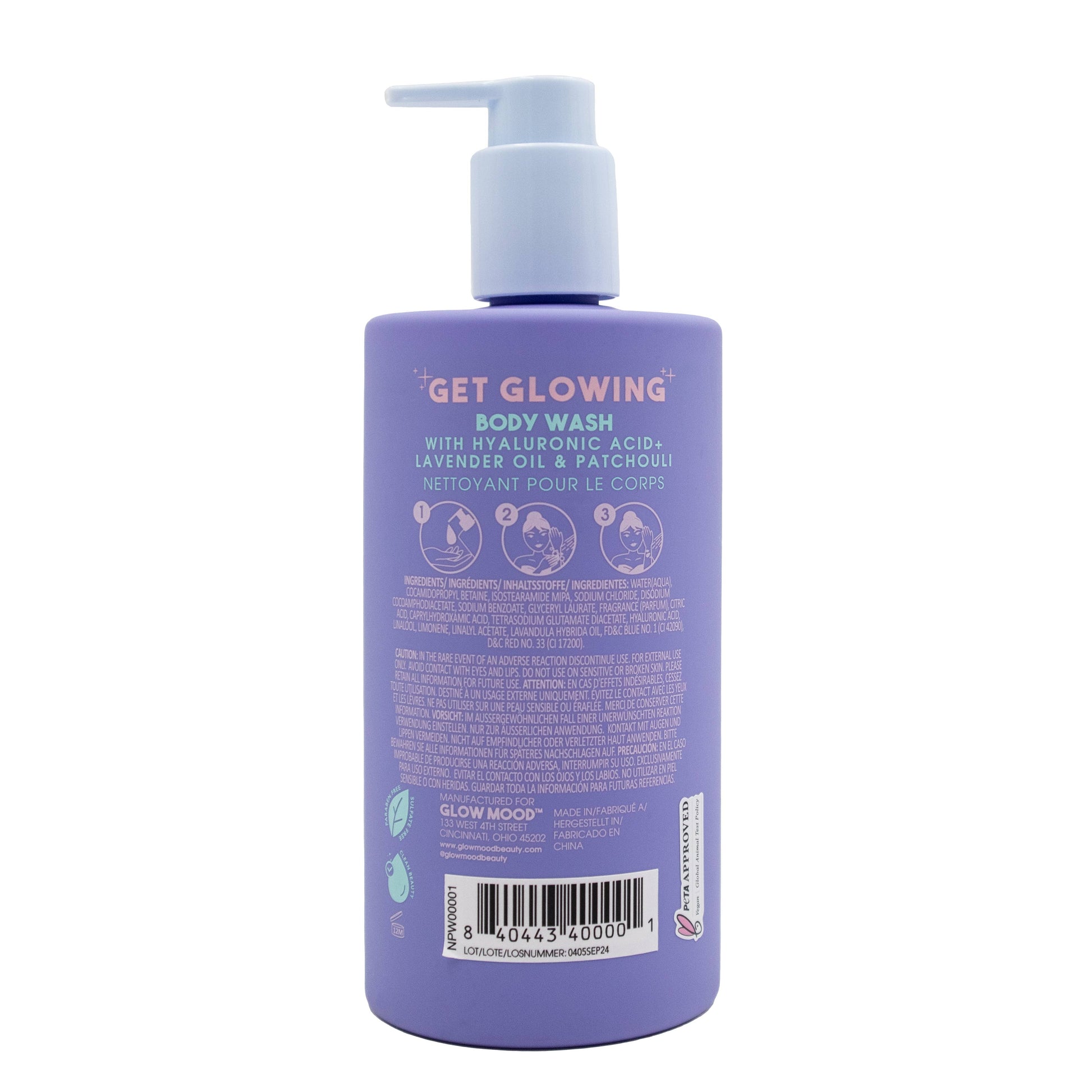 Night Hydrating Body Wash - Bella Boutique