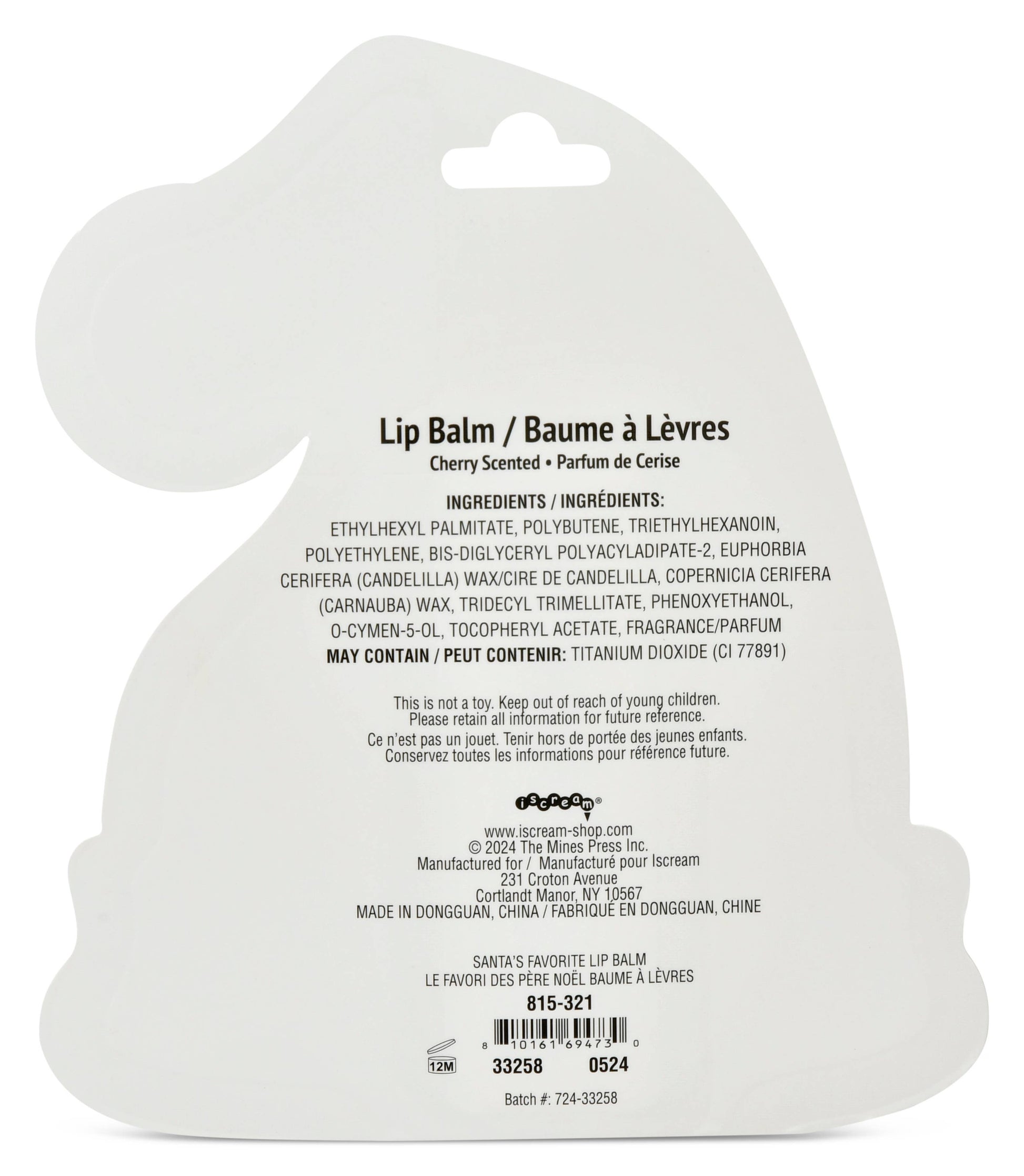 Santa's Favorite Lip Balm - Bella Boutique