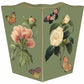 Sage-Floral 1 Wastepaper Basket