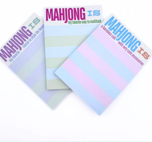 My Fair Mahjong Notepad