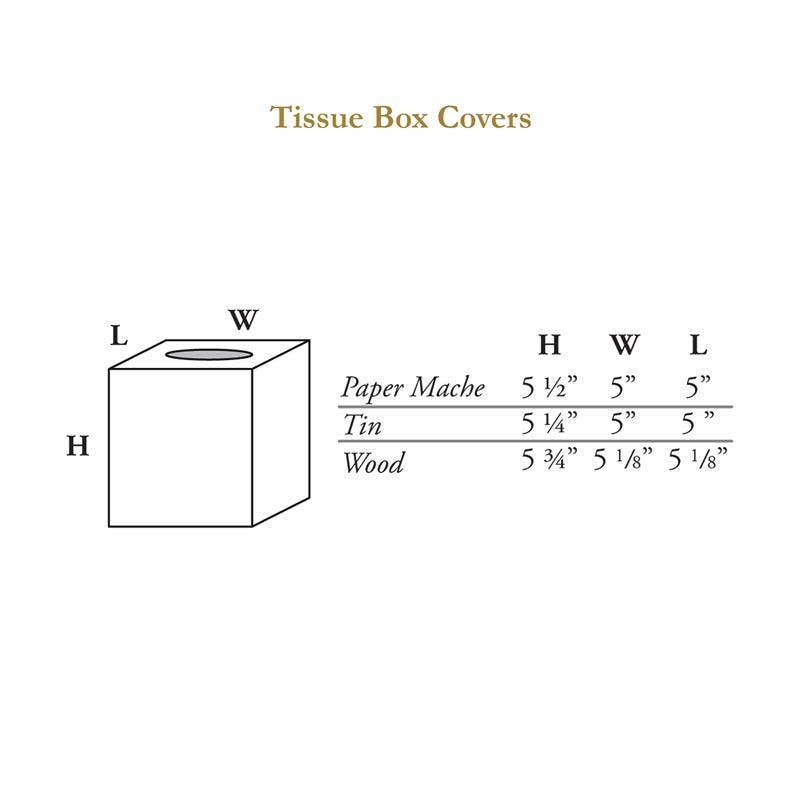 Tan Antelope Tissue Box Cover