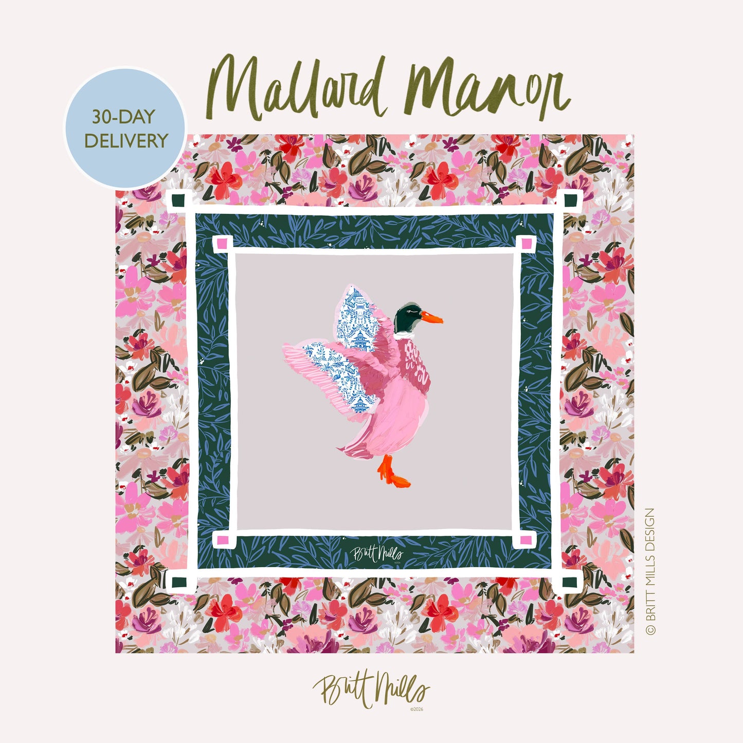 Britt Mills Mahjong Mats - MULTIPLE PRINTS (Non-Neoprene) - Bella Boutique