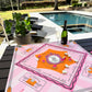 'Press for Mahjong' Mat | The Champagne & Mahj Collection - Bella Boutique