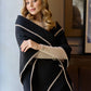 Knitted Triangle Shawl - Bella Boutique