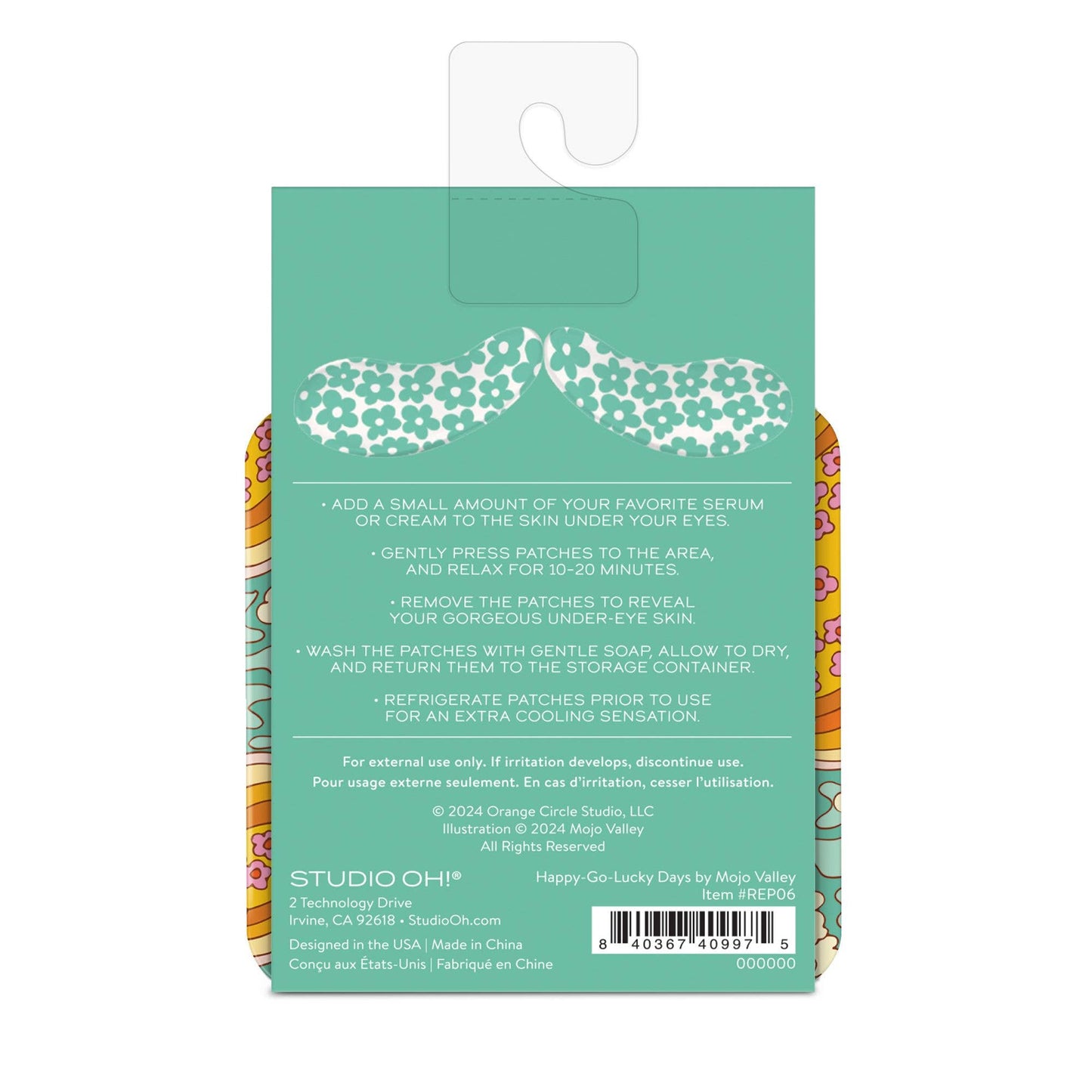 Happy-Go-Lucky Days Reusable Under-Eye Patches - Bella Boutique