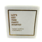 Linen-Feel Cocktail Napkins, Party Started - Bella Boutique