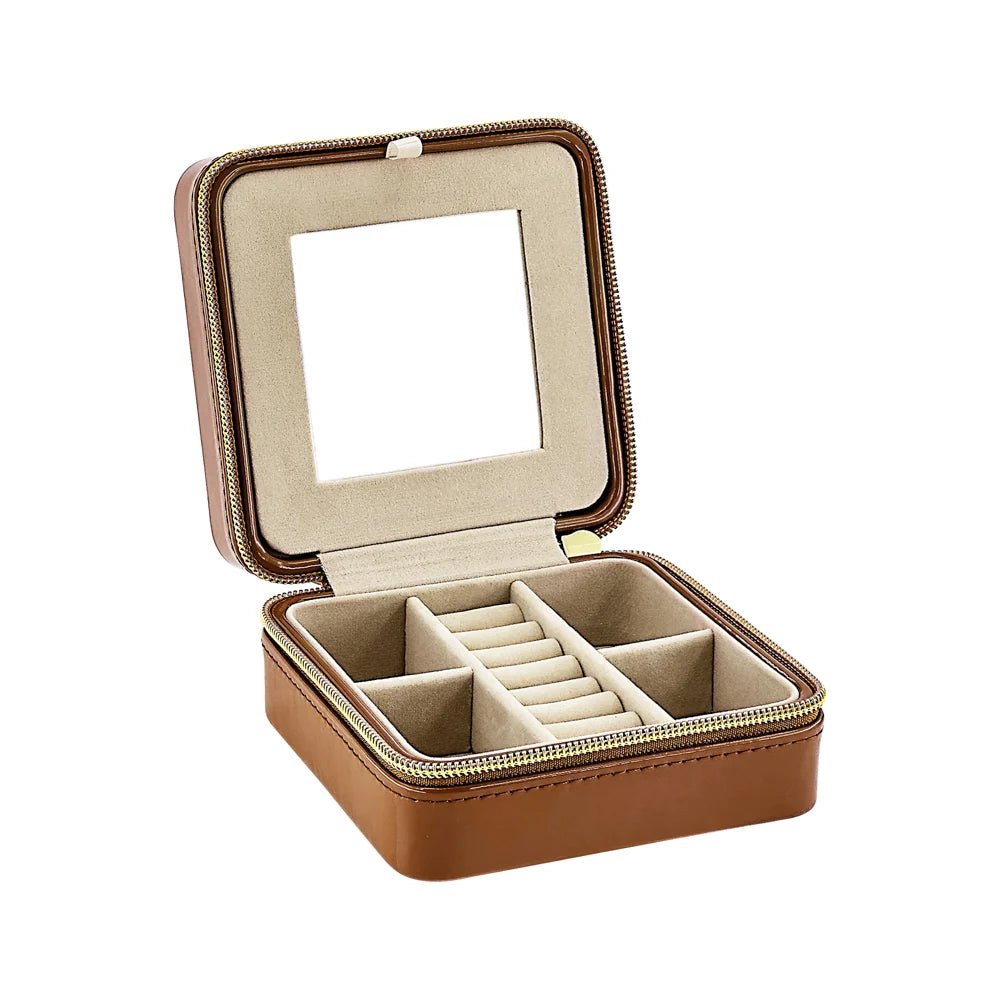Brouk Pearl Travel Jewelry Case with Pouch - Bella Boutique