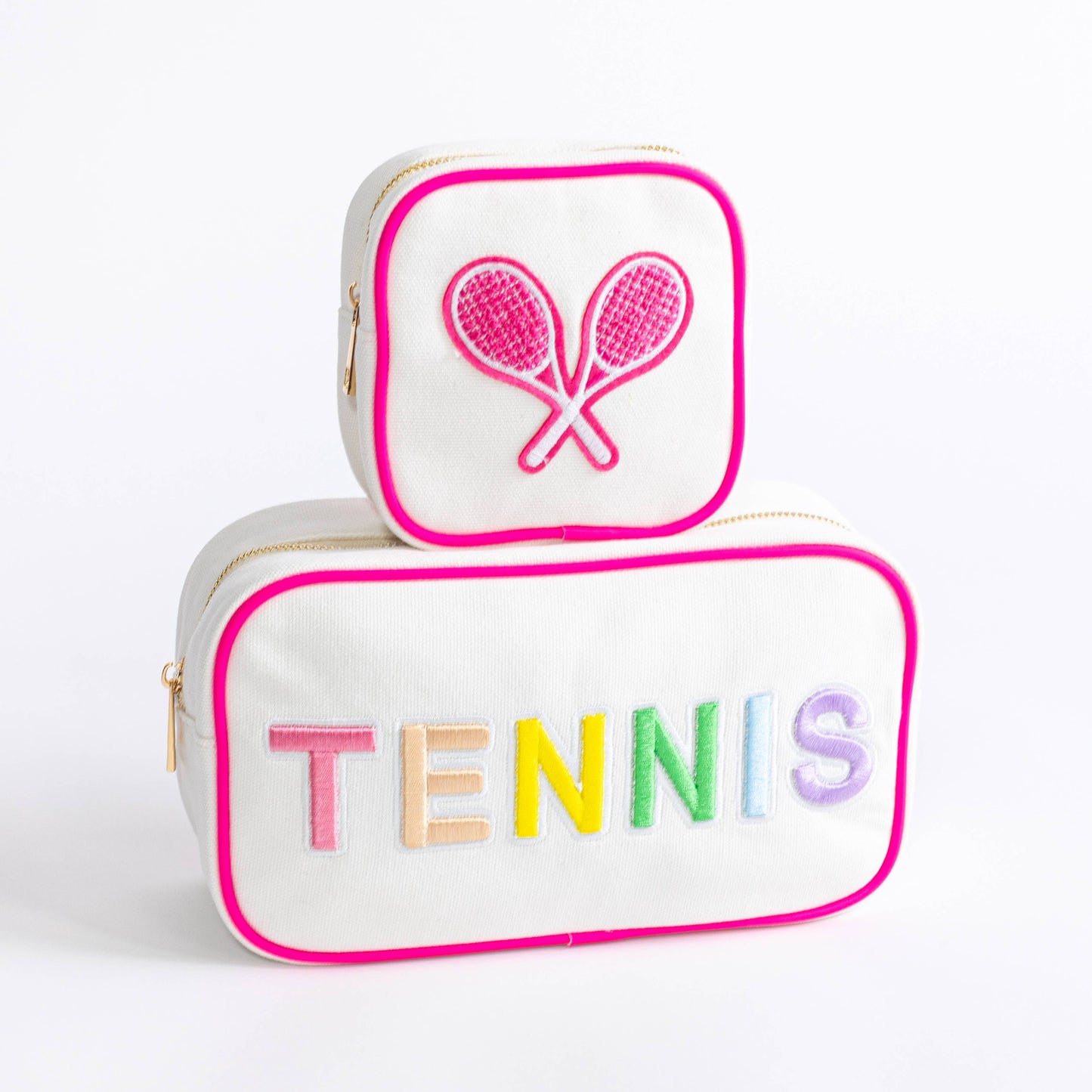 Small Tennis Cosmetic Bag - Bella Boutique