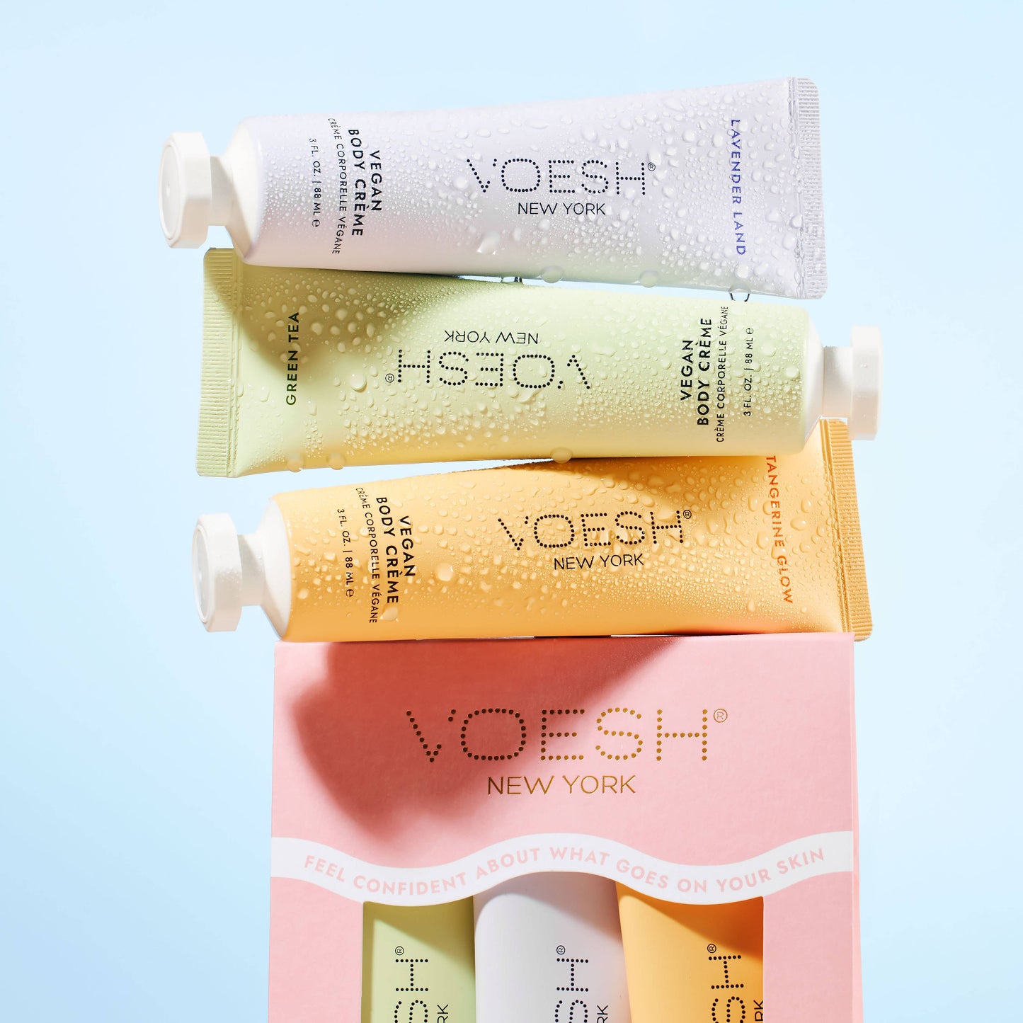 Vegan Body Creme Trio Retail(Green Tea, Lavender, Tangerine) - Bella Boutique
