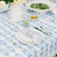 Table Throw - Palmetto, Uniform Blue & Navy - Bella Boutique