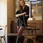 Knitted Triangle Shawl - Bella Boutique