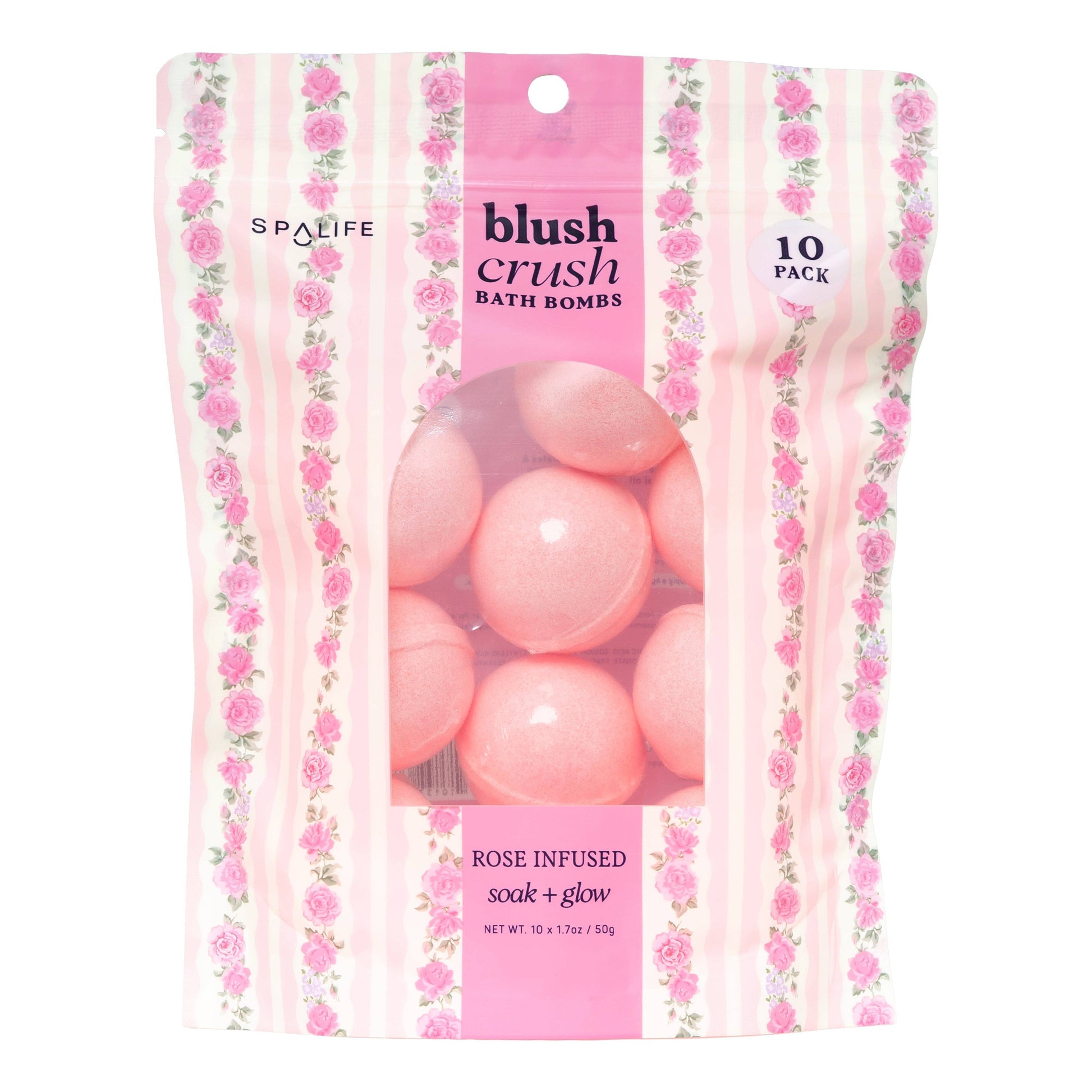 Valentine’s Blush Crush Bath Bombs – 10 Pack - Bella Boutique